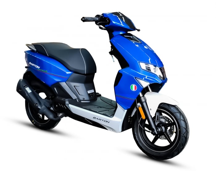 Scuter Barton Active 50cc, culoare albastru