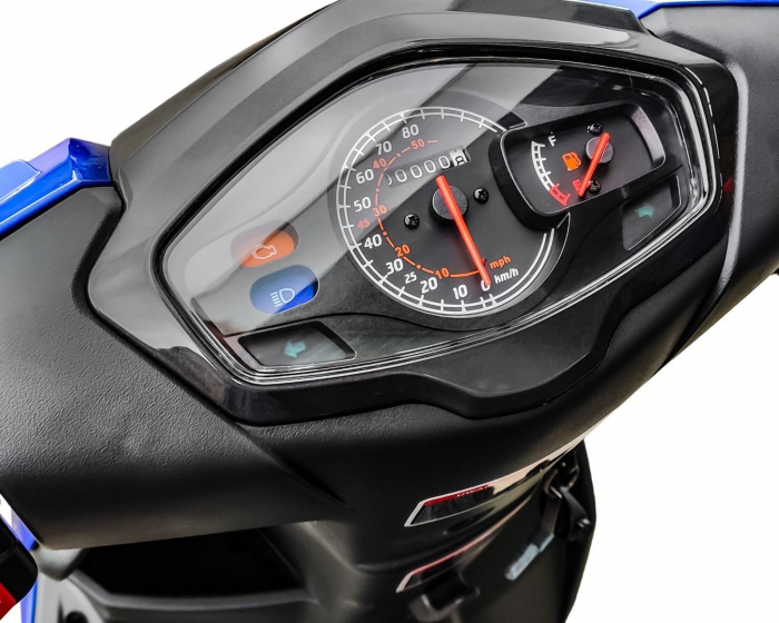 Scuter Barton Active 50cc, culoare albastru [4]