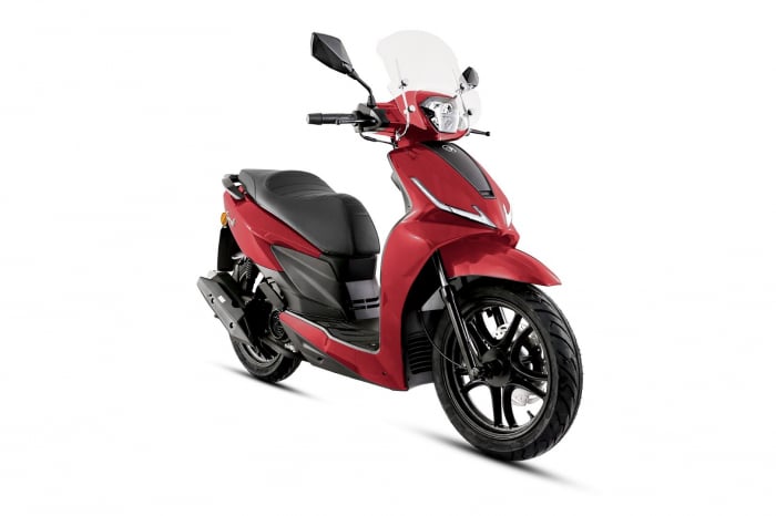 Scuter Barton Coral 125cc, culoare rosu