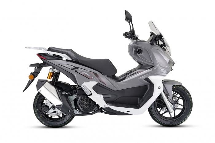 Scuter Barton X-Trail 125cc, ABS, camera, culoare gri