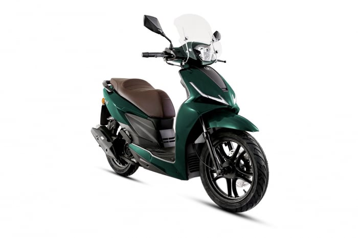 Scuter Barton Coral 125cc, culoare verde