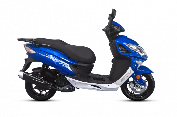 Scuter Barton Falcon 125cc, culoare albastru