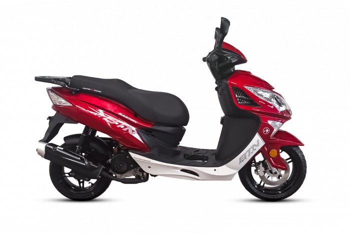 Scuter Barton Falcon 125cc, culoare rosu