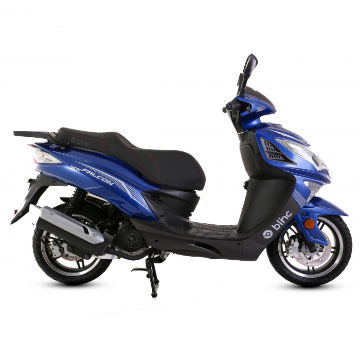 Scuter Blinc Falcon 125cc, culoare albastru [4]