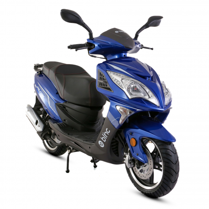 Scuter Blinc Falcon 125cc, culoare albastru [3]