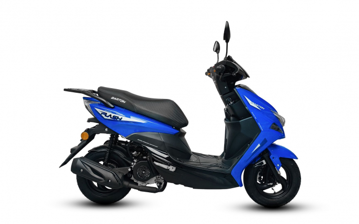 Scuter Barton Flash 50cc, culoare albastru