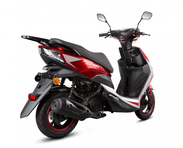 Scuter Barton Scalpel 50cc, culoare rosu [2]
