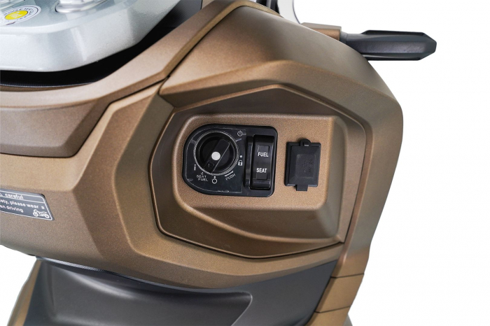 Scuter Barton X-Trail 125cc, ABS, camera, culoare maro [3]