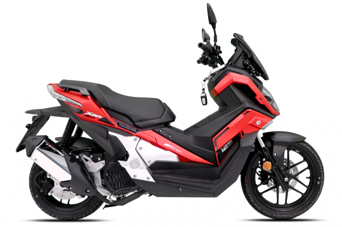 Scuter Barton Xplore 125cc, culoare rosu [2]