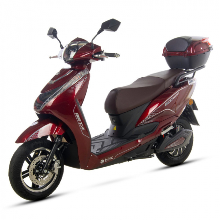 Scuter elelctric Blinc Beta B1, 2000W, 72w, culoare visiniu [2]