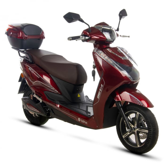 Scuter elelctric Blinc Beta B1, 2000W, 72w, culoare visiniu