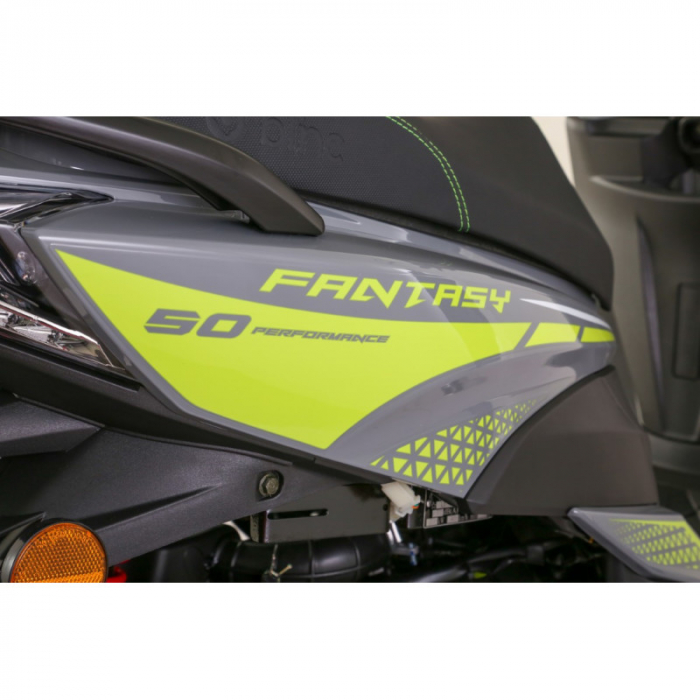 Scuter Blinc Fantasy 50cc, culoare lime/gri [8]