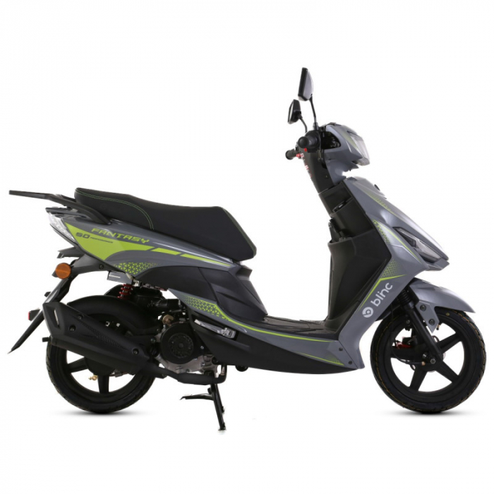 Scuter Blinc Fantasy 50cc, culoare lime/gri [5]