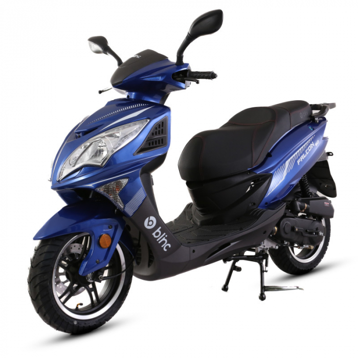 Scuter Blinc Falcon 50cc, culoare albastru [3]