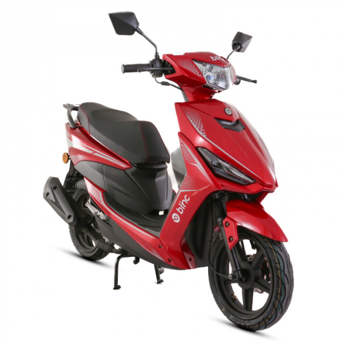 Scuter Blinc Fantasy 50cc, culoare rosu/gri [6]