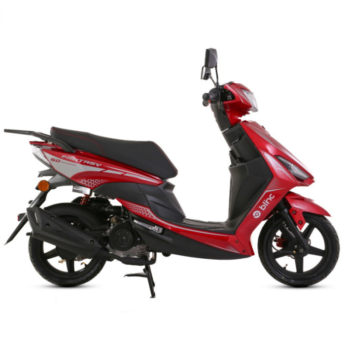 Scuter Blinc Fantasy 50cc, culoare rosu/gri [5]