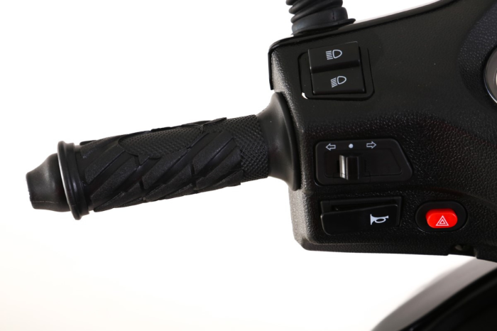 Scuter Blinc Omega 50cc, culoare negru/albastru [9]