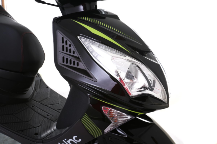 Scuter Blinc Omega 50cc, culoare negru/albastru [11]