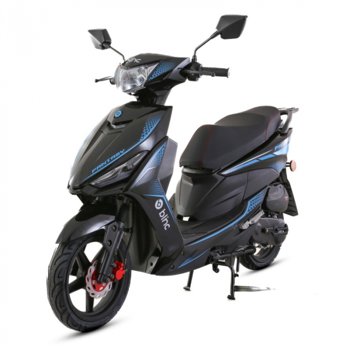 Scuter Blinc Fantasy 50cc, culoare negru albastru
