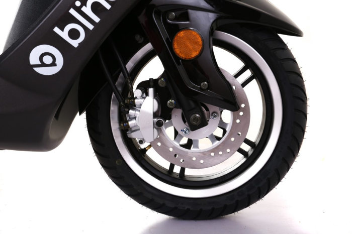 Scuter Blinc Omega 50cc, culoare negru/albastru [6]