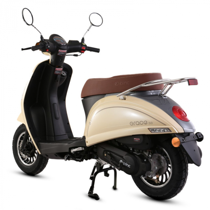 Scuter Blinc Grace 50cc, culoare crem [4]