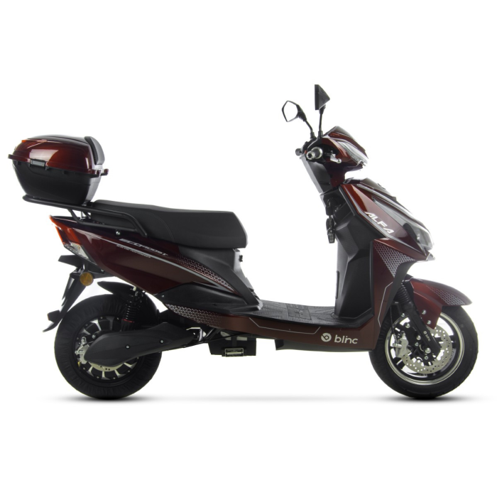 Scuter electric Blinc Alfa 2000w, 72V, culoare rosu/gri [5]