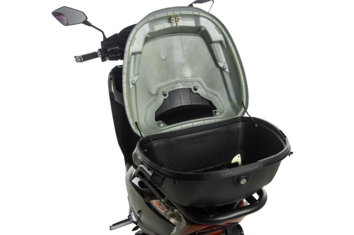 Scuter elelctric Blinc Beta B1, 2000W, 72V, culoare gri-verde [14]
