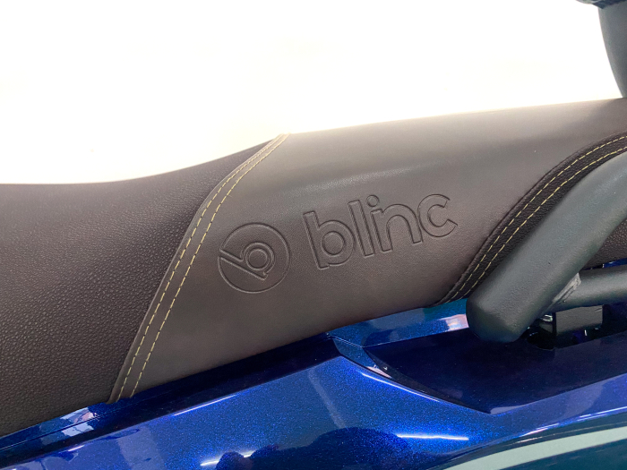 Scuter elelctric Blinc Beta B1, 2000W, 72V, culoare negru/albastru [4]
