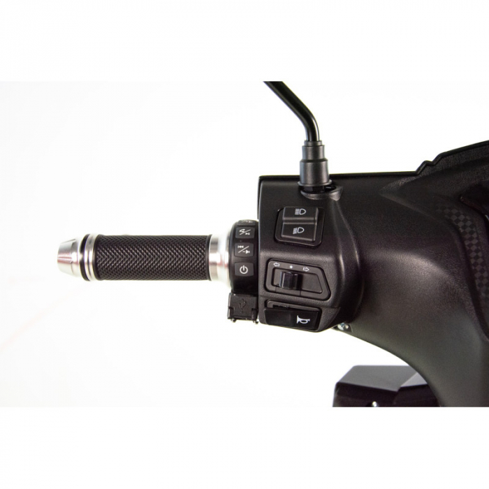 Scuter electric Blinc Alfa 2000w, 72V, culoare gri/albastru [18]