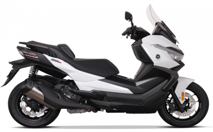 Scuter Voge SR4 Max 350cc, culoare alb