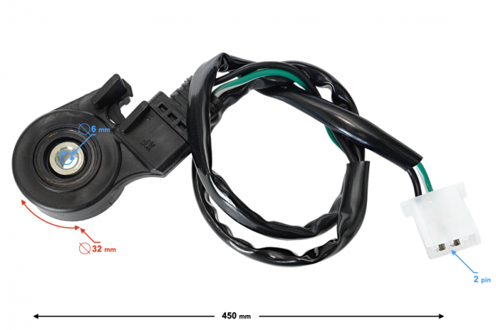 Senzor cric lateral, scuter Barton Motor Salpel 50cc [2]