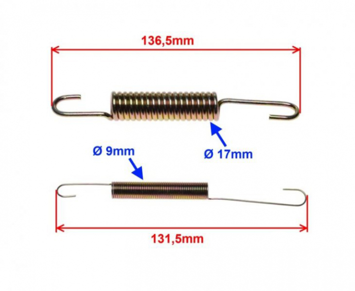 Set 2 arcuri cric 136.5mm+131.5mm [2]