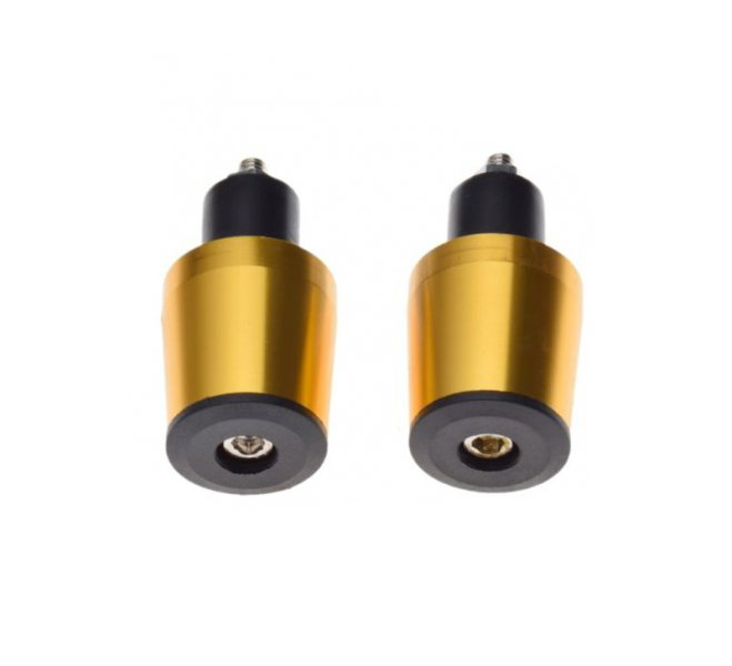 Set 2 capeti ghidon conici, pentru motociclete, culoare auriu, diametru 17.7mm [3]