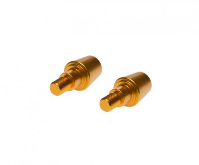 Set 2 capeti ghidon moto Yamaha M16X1.5, culoare auriu [2]