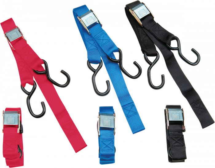 Set 2 chingi Parts Unlimited ancorare cu banda de protectie moale cul. rosu