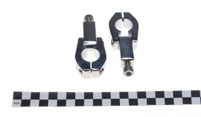 Set 2 coliere aluminiu, prindere 22mm protectii maini [3]