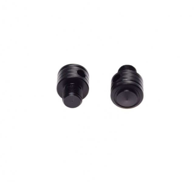 Set 2 dopuri anulare oglinzi filet M10, R+R, culoare negru [2]
