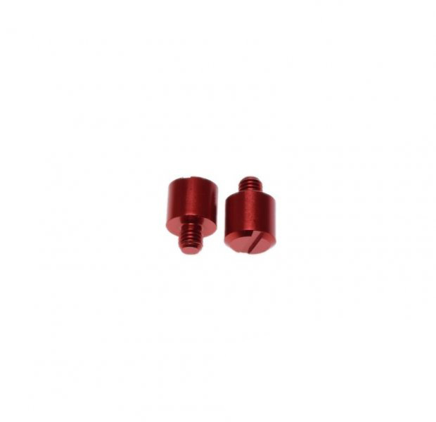 Set 2 dopuri anulare oglinzi filet M8, R+L, culoare rosu [2]
