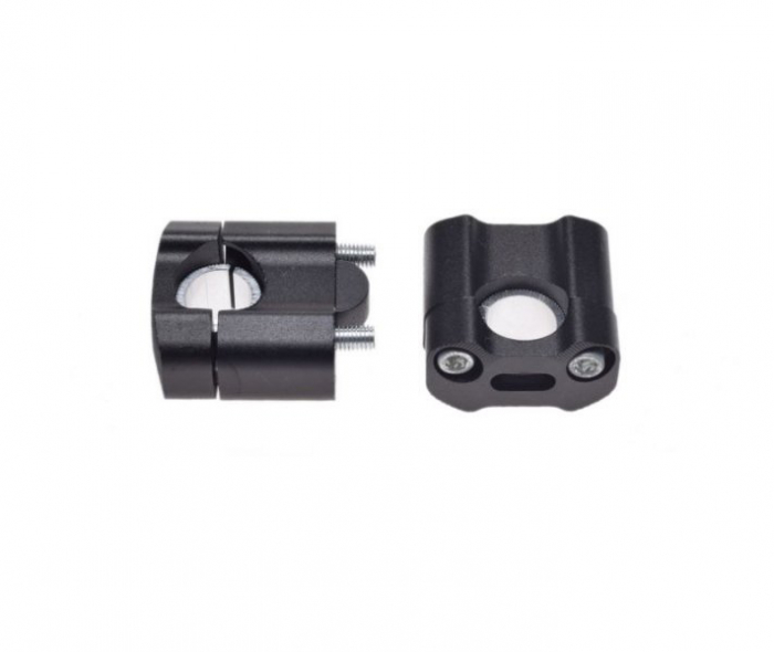 Set 2 inaltatoare ghidon 28,5 mm, culoare negru [2]
