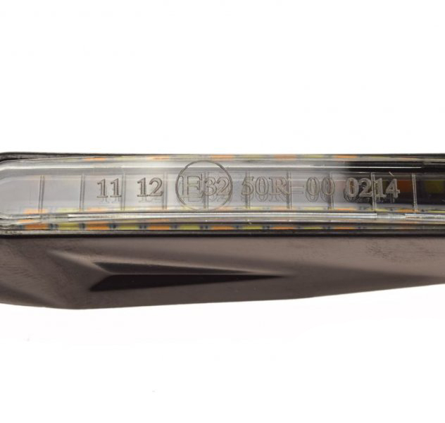 Set 2 lampi semnalizare LED, culoare negru, AM1467 [4]