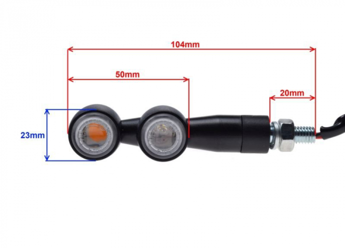 Set 2 lampi semnalizare LED + Lampa Stop [2]