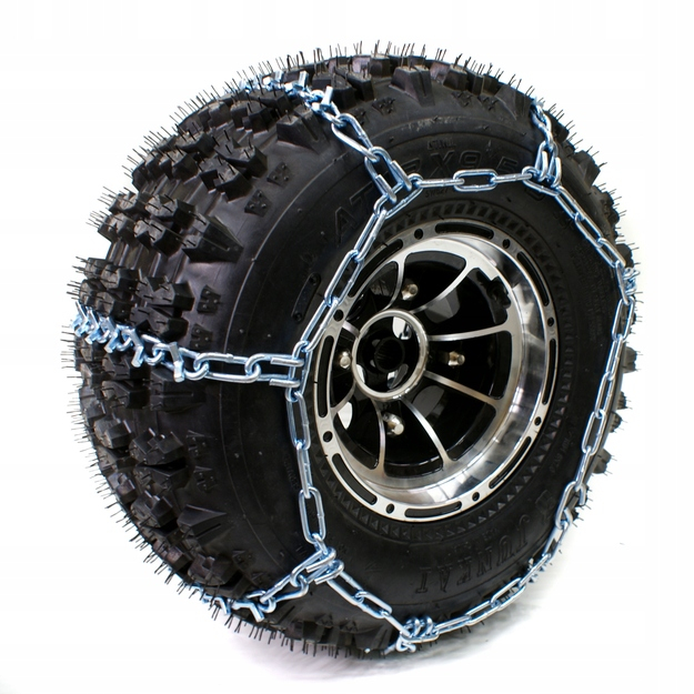 Set 2 lanturi zapada pentru atv 8 inch, cu striatii EXC 2, pentru anvelope 18x9.5-8 [3]