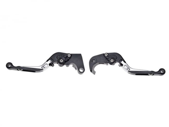 Set 2 manete frana si ambreiaj reglabile Suzuki GSXR600 06-10 750 06-10 1000 05-06, culoare gri