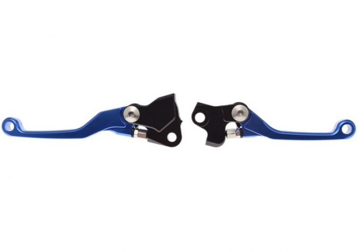 Set 2 manete frana si ambreiaj Yamaha Yz125 250 15-19 Yz250f 450f 09-19, culoare albastru