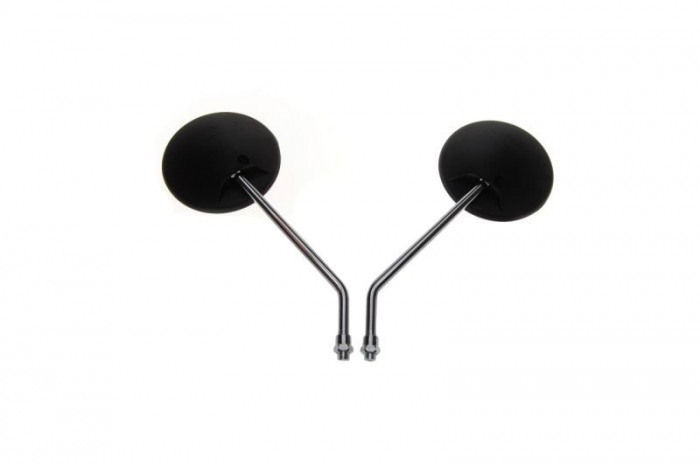 Set 2 oglinzi moto/atv 071, filet M8, culoare negru [3]