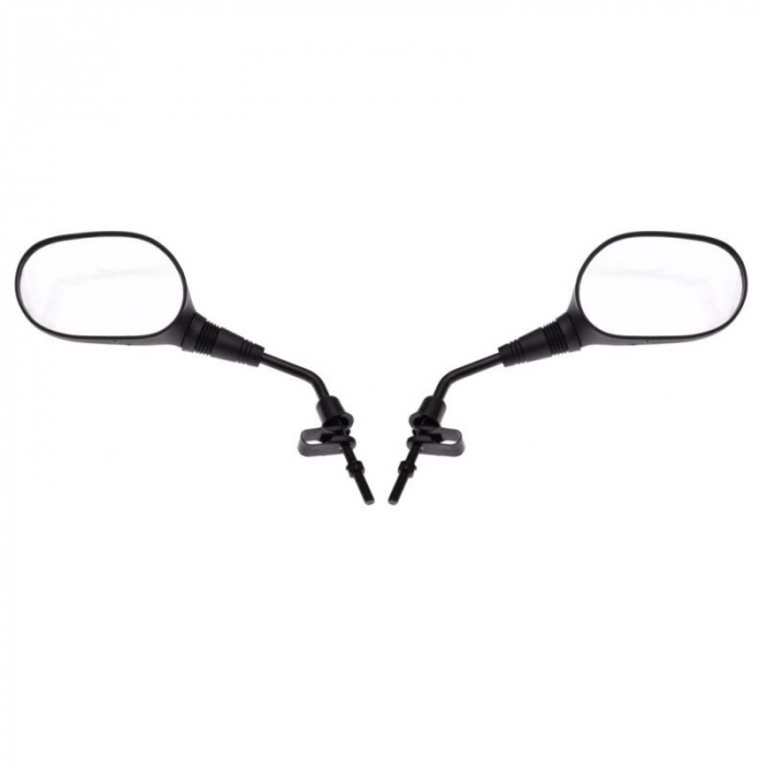 Set 2 oglinzi moto/atv, M8x1.25, 135x85mm, culoare negru [2]