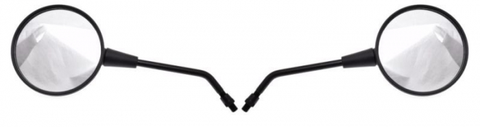 Set 2 oglinzi moto/atv rotunde, filet M10 x 1.25 [2]