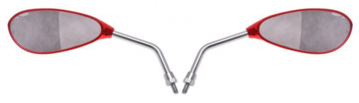 Set 2 oglinzi moto M8 MP103-1, culoare rosu [2]