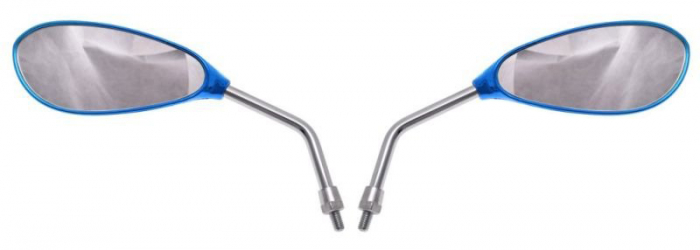Set 2 oglinzi moto M8 MP103-1, culoare albastru [2]