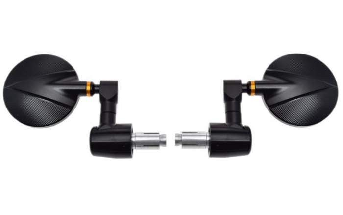 Set 2 oglinzi moto TRK 502X, prindere in capatul ghidonului [3]